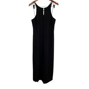 Vintage Selina Canada Black Sleeveless Dress size 12